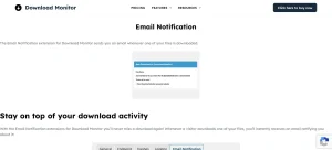 Download Monitor – Email Notification