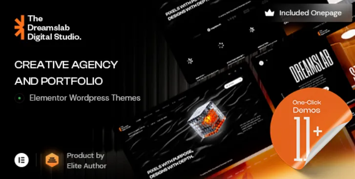 Dreamslab - Creative Portfolio & Agency WordPress Theme