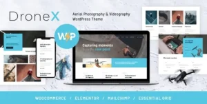 DroneX | Aerial Photography & Videography WordPress Theme