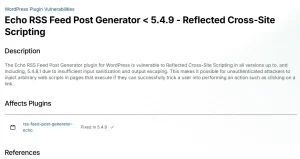 Echo RSS Feed Post Generator