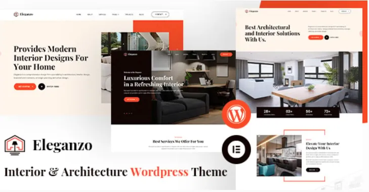 Eleganzo | Interior & Architecture WordPress Theme