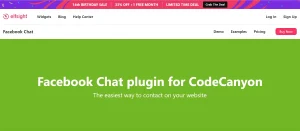 Elfsight Facebook Chat CC