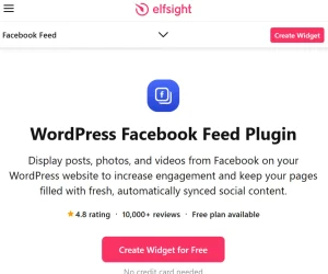 Elfsight Facebook Feed CC