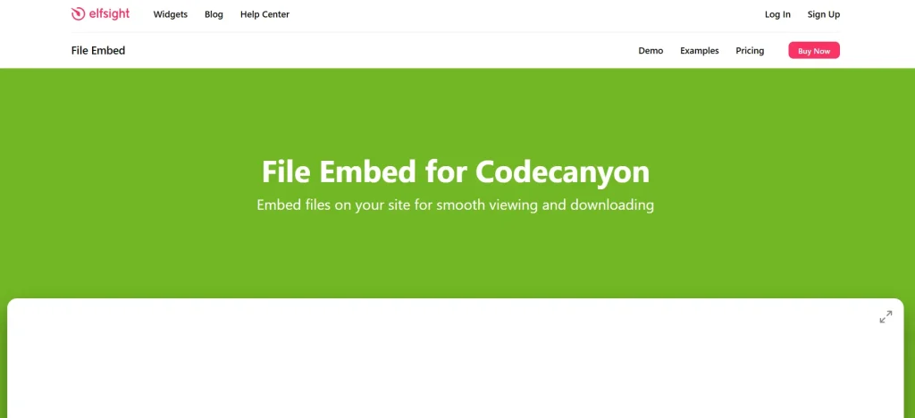 Elfsight File Embed CC