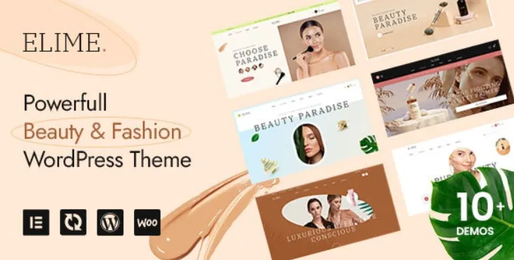 Elime - Multipurpose Cosmetics & Fashion WordPress Theme