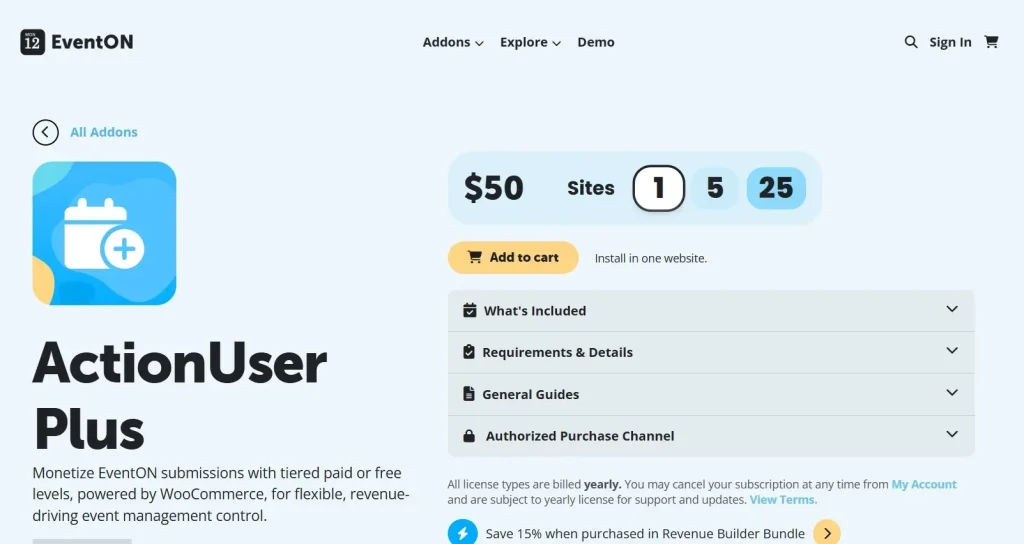 EventON – API Events