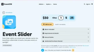 EventON – Event Slider