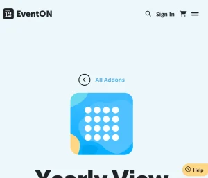 EventON – Yearly View
