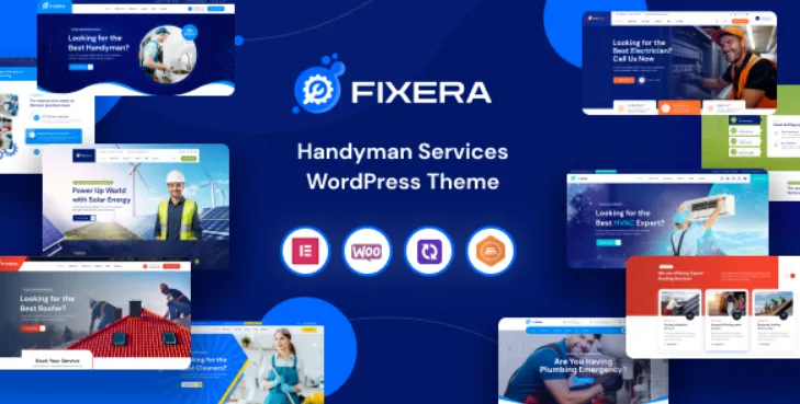 Fixera - Handyman Services WordPress Theme