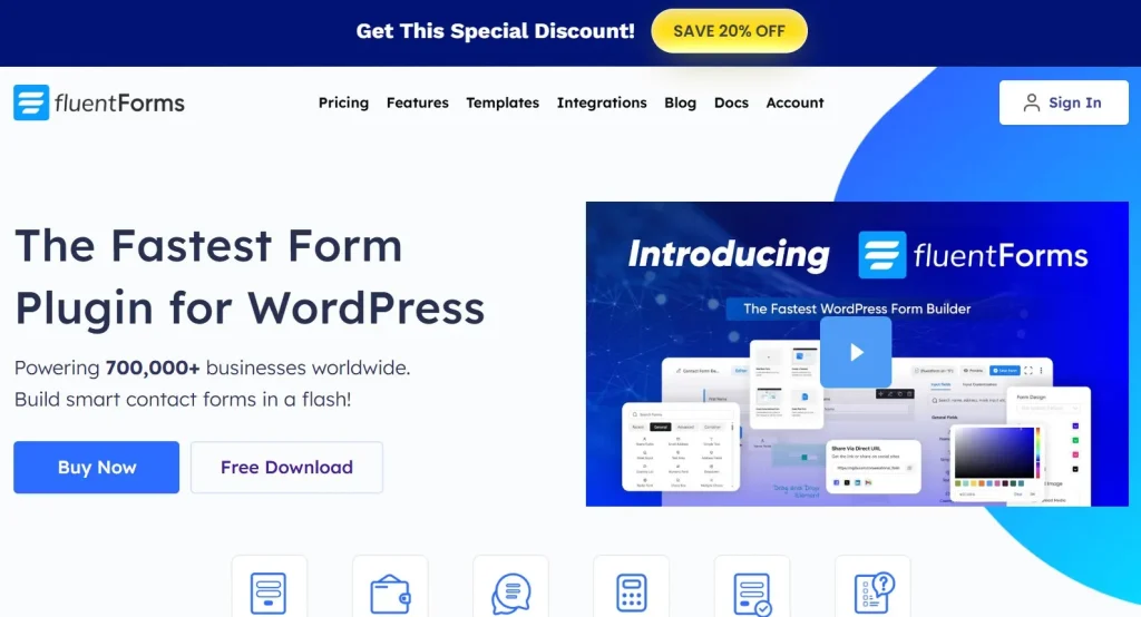 Fluent Forms Pro Add On Pack