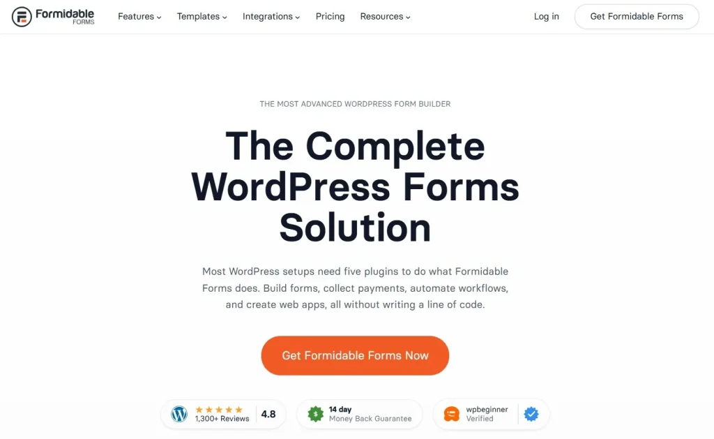 Formidable Mailchimp