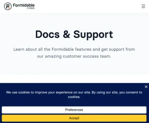 Formidable Registration