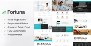 Fortuna - Responsive Multi-Purpose WordPress Theme