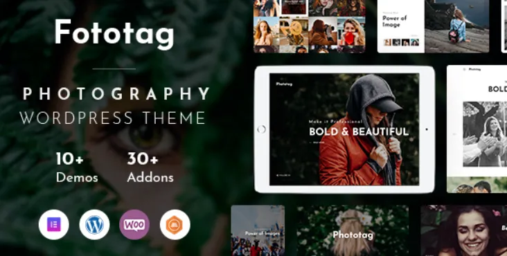 Fototag – Photography WordPress Theme