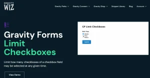 GP Limit Checkboxes