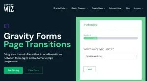 GP Page Transitions