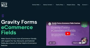 GP eCommerce Fields