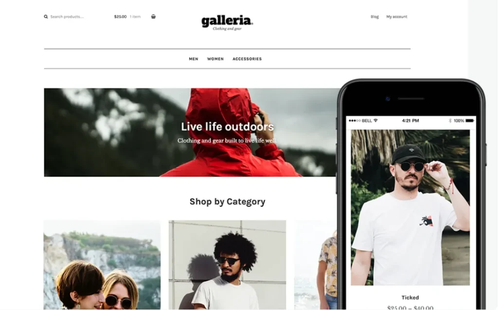 Galleria Storefront WooCommerce Theme