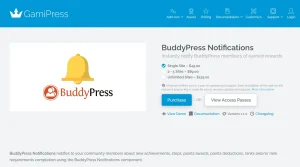 GamiPress – BuddyPress Notifications
