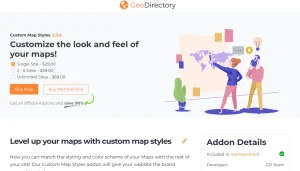 GeoDirectory Custom Map Styles