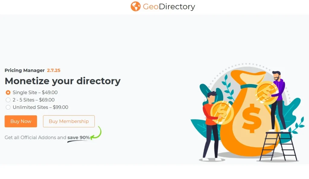 GeoDirectory Pricing Manager