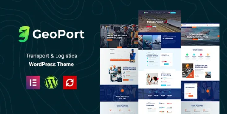 Geoport - Transport & Logistics WordPress Theme
