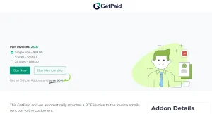 GetPaid > PDF Invoices