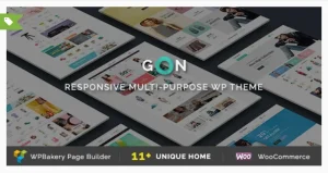 Gon | Responsive Multi-Purpose WordPress Theme