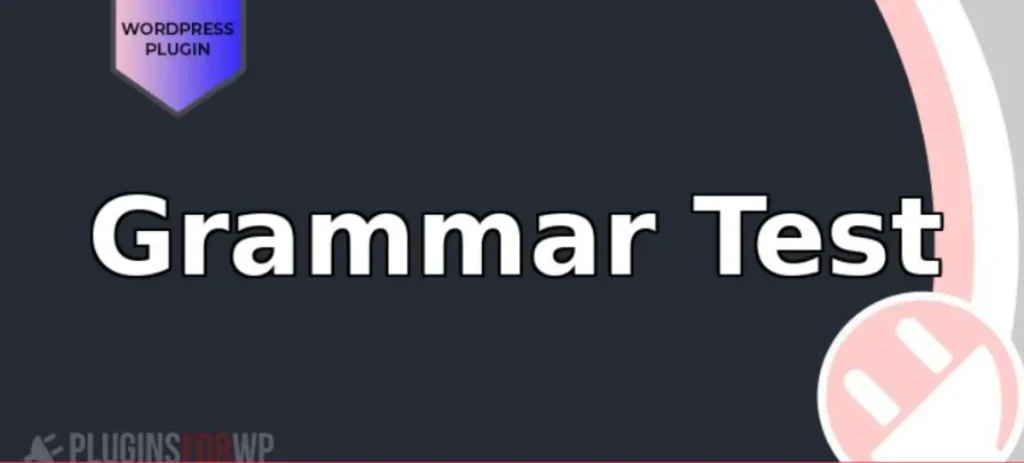 Grammar Test