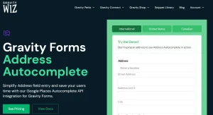 Gravity Forms Address Autocomplete
