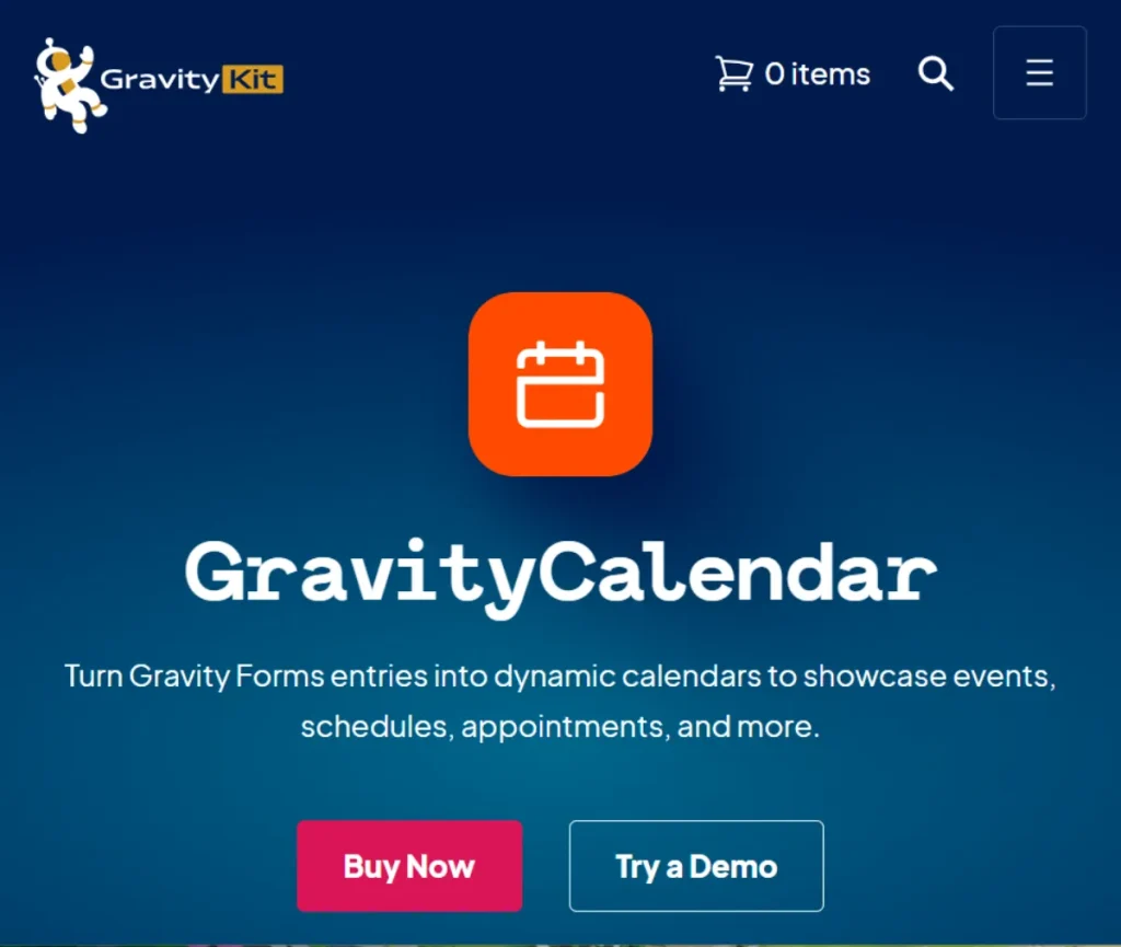 GravityCalendar