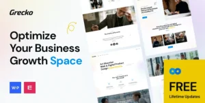 Grecko | Multipurpose Business WordPress Theme with Clean Design