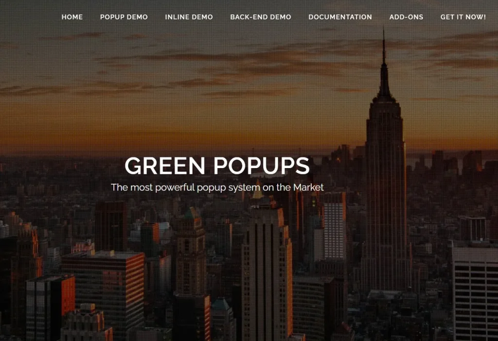 Green Popups (formerly Layered Popups)