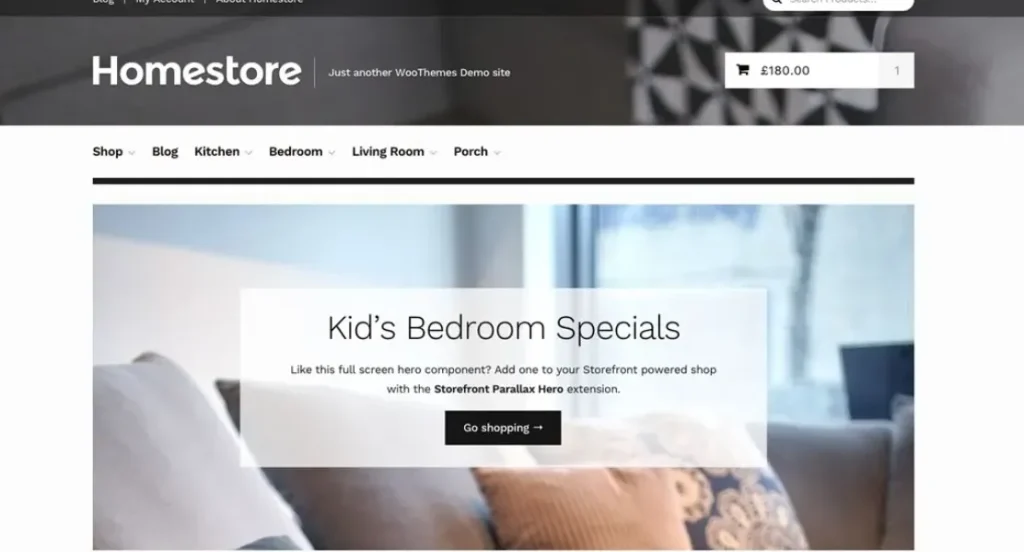 Homestore Storefront WooCommerce Theme