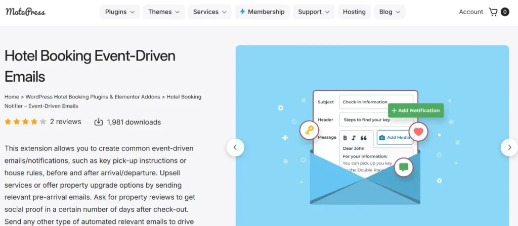 Hotel Booking Notifier – Event-driven emails