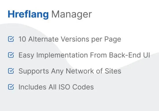 Hreflang Manager