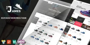 James - Responsive WooCommerce Shoes Theme