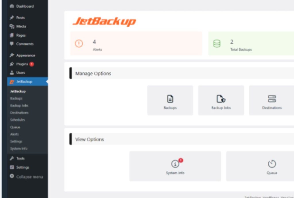 JetBackup – WP Backup, Migrate & Restore
