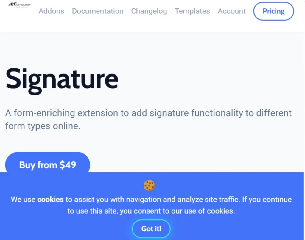 JetFormBuilder Signature