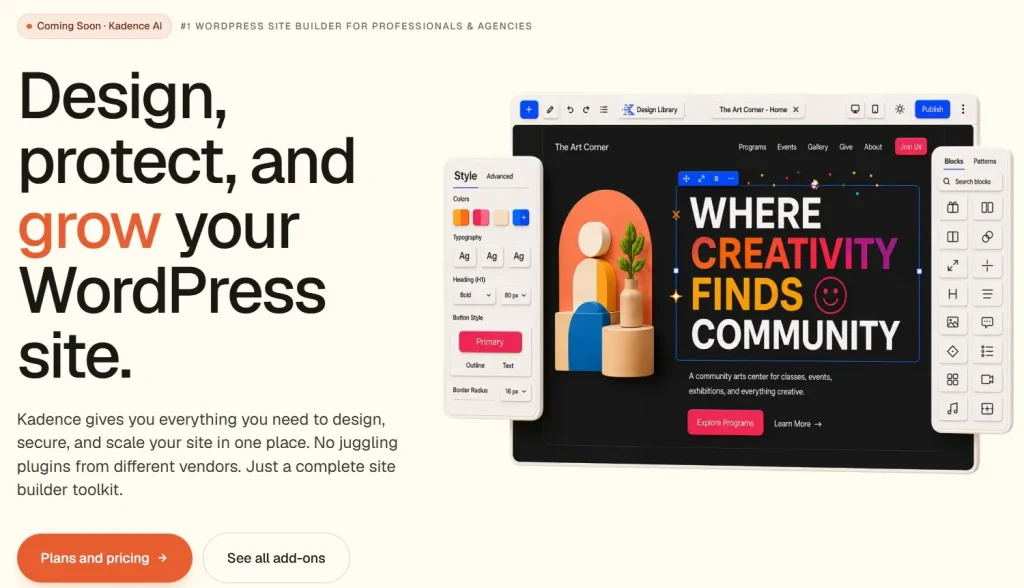 Kadence Conversions – Popups, slide-ins