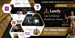Lawfy – Lawyer WordPress Theme