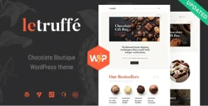 Le Truffe | Chocolate Sweets & Candy Store WordPress Theme