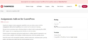 LearnPress – Assignments