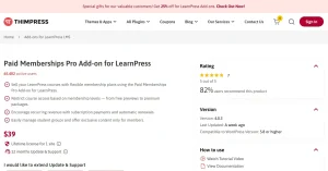 LearnPress – Paid Membership Pro Integration