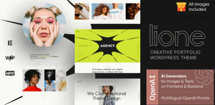 Lione - Creative Portfolio WordPress Theme
