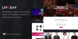 Livesay - Event & Conference WordPress Theme