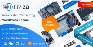 Liviza - Immigration Consulting WordPress Theme