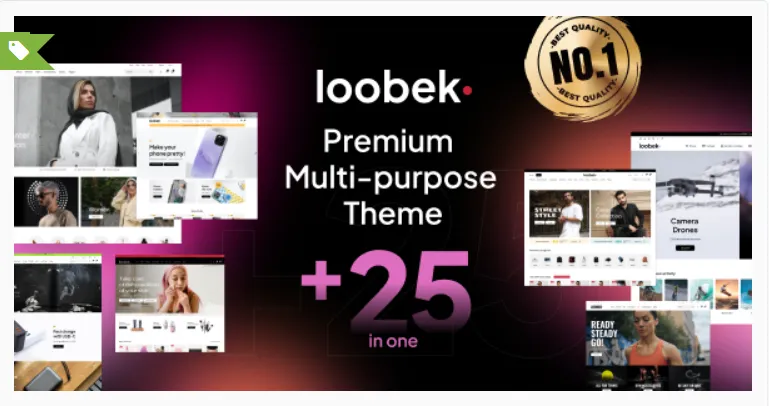 Loobek - Elementor Multipurpose WooCommerce Theme