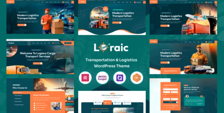 Loraic - Transportation & Logistics WordPress Theme