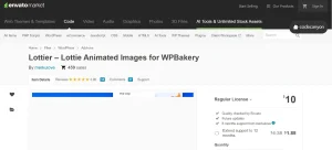 Lottier for WPBakery